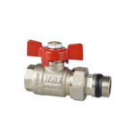 Полнопроходной шаровой кран с американкой