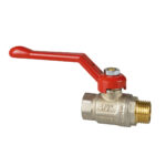 Full bore ball valve double O-ring anti-blow stem.