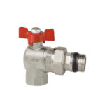 362 | Valvola a sfera a squadra con bocchettone antisgocciolamento