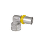 Raccordo a pressare curvo