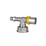 Пресс-фитинг SEMPIGAS® для счетчика. Угловой