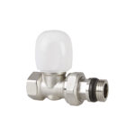 845 | Valvola Termostatizzabile diritta - Con bocchettone antisgocciolamento