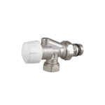 878 | Valvola doppio angolo - Predisposizione per comando termostatico