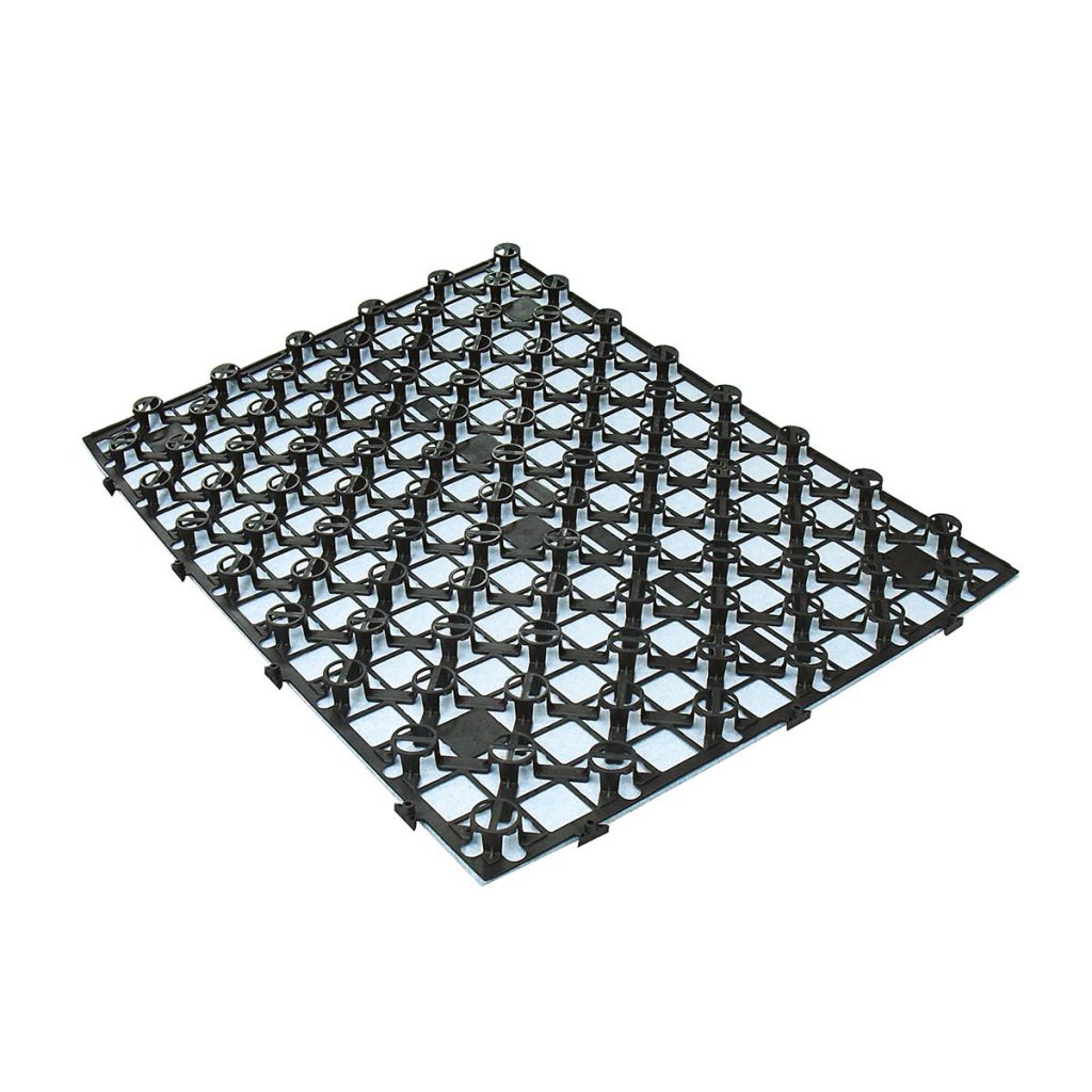 Pannello in plastica per impianti a pavimento