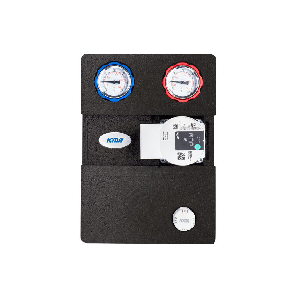 Gruppo di rilancio con miscelazione