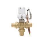 Valvola di zona con testa termostatica