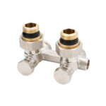 903 | Distributore monotubo doppio con gruppo valvola termostatica