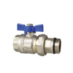 Полнопроходной шаровой кран c американкой