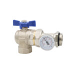 226 | Valvola a sfera a squadra con attacco girevole portatermometro - immagine 2