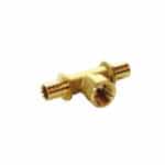 1045 | Аксиальный ТРОЙНИК с заглушкой с внутренней резьбой.