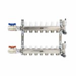 K081 208 L | Stainless steel manifold kit with manual/thermostatic regulation